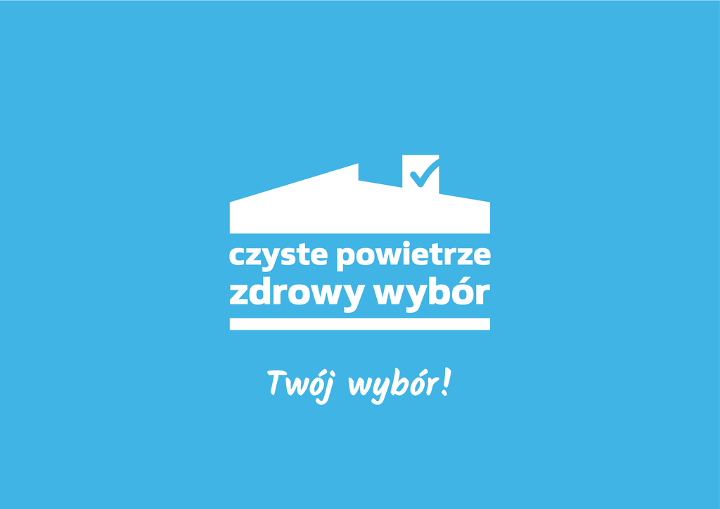 Element dekoracyjny. Logo Programu "Czyste Powietrze"