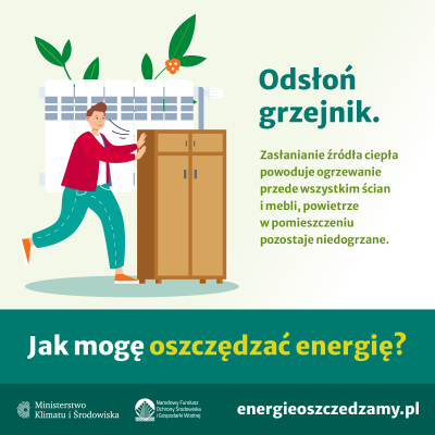 Grafika. Odsłoń grzejnik.