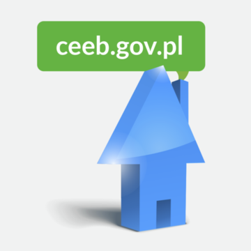 Element dekoracyjny. Znak graficzny do logowania do aplikacji CEEB. grafika